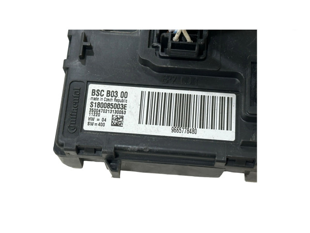 Блок управления 9665778480, S180085003E   Peugeot 807