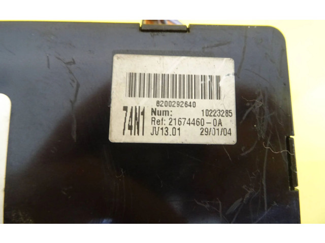 Блок комфорта 8200367241, 8200292640   Renault Laguna II   