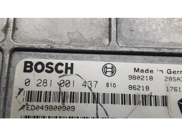 Блок управления двигателя 0281001437, P56028704AD   Jeep Grand Cherokee