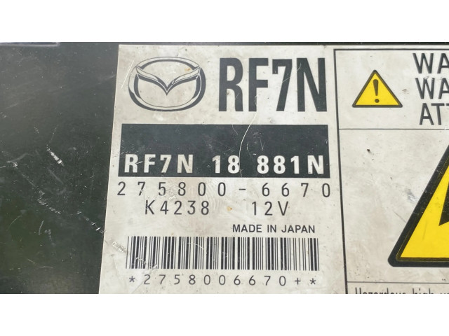 Řídící jednotka RF7N18881N, K4238   Mazda 5 2006