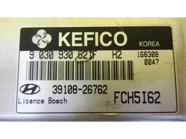 Řídící jednotka 3910826762, 9030930521F   Hyundai Matrix 2004