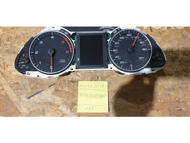 Přístrojová deska  Audi A5 8T 8F 2010 8T0920981B  