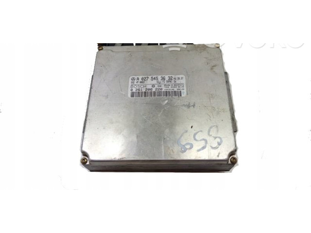 Řídící jednotka A0275453632, 0261206220   Mercedes-Benz CLK A208 C208 1999