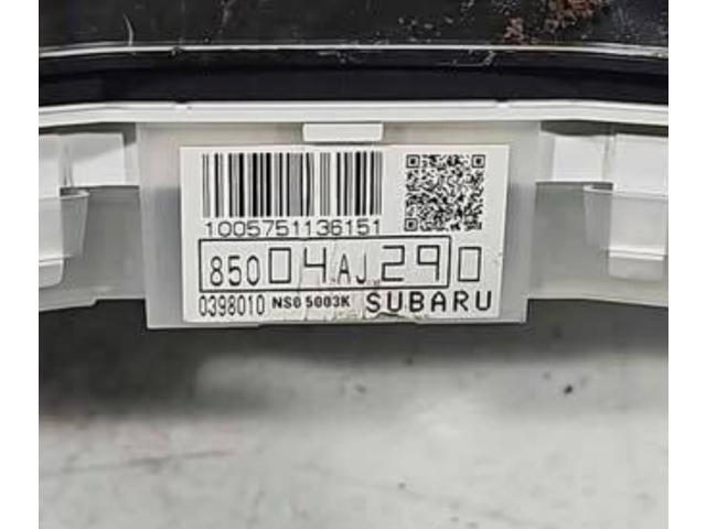 Přístrojová deska  Subaru Legacy 2013 85004aj290, 0398010  