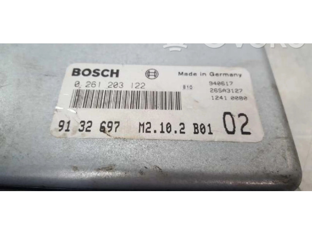 Блок управления двигателем Блок управления 9132697, 9132697   Saab 900
