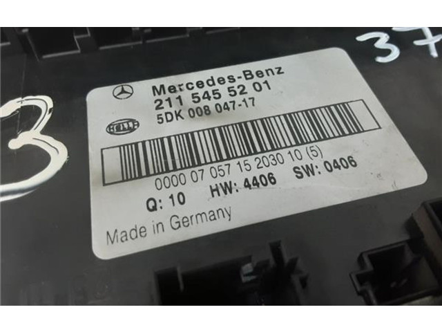 Vstřikovací lišta 2115455201, 2115455201   Mercedes-Benz E AMG W211    OM642.920 