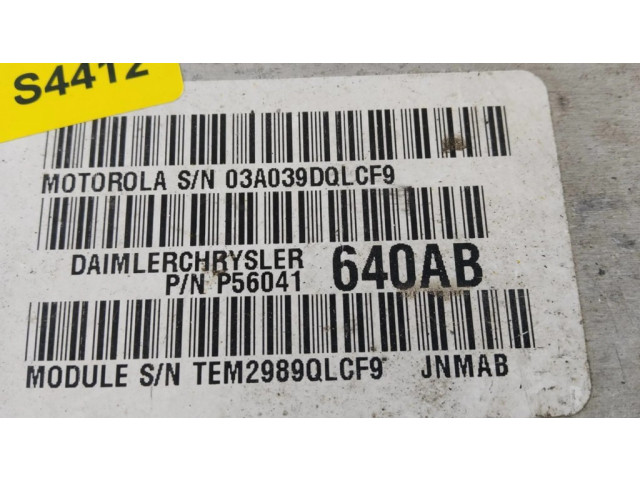 Řídící jednotka P56041640AB   Jeep Cherokee 2004