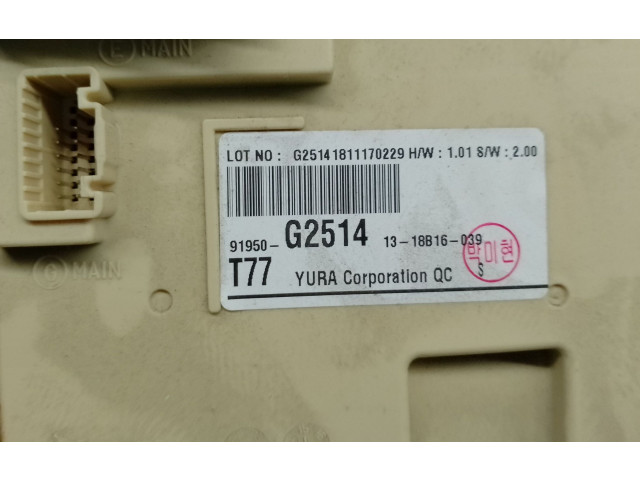 Pojistková skříňka Řídící jednotka BSM 91950G251413   Hyundai Ioniq 2019