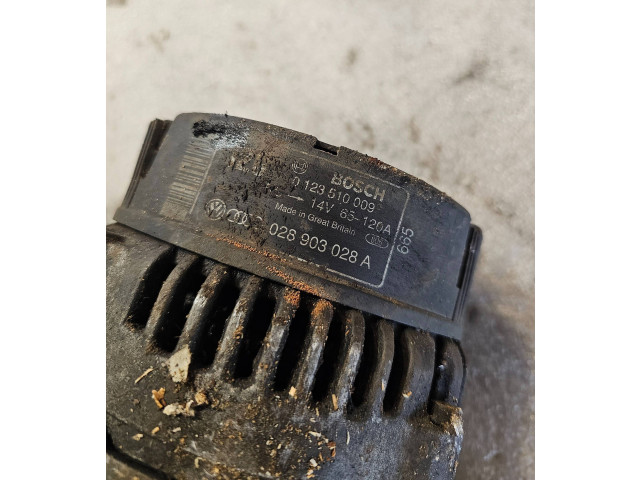 Генератор 0123510009, 028903028A   Audi 80 90 S2 B4      
