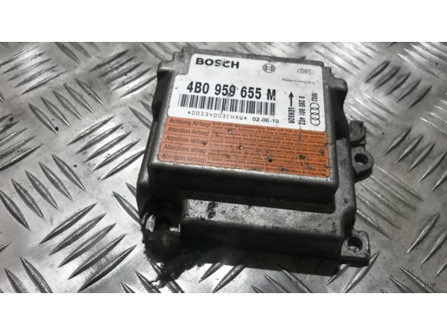 Блок подушек безопасности 4b0959655m, 0285001432   Audi A6 S6 C5 4B