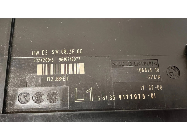 Блок комфорта 9177978, 532420015   BMW 3 E92 E93   