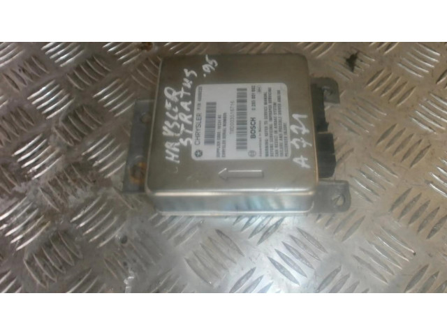 Блок подушек безопасности 4606028, 0285001092   Chrysler Stratus