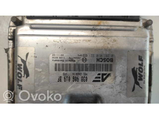 Блок управления двигателя 038906019BF, YM2112A650KA   Ford Galaxy