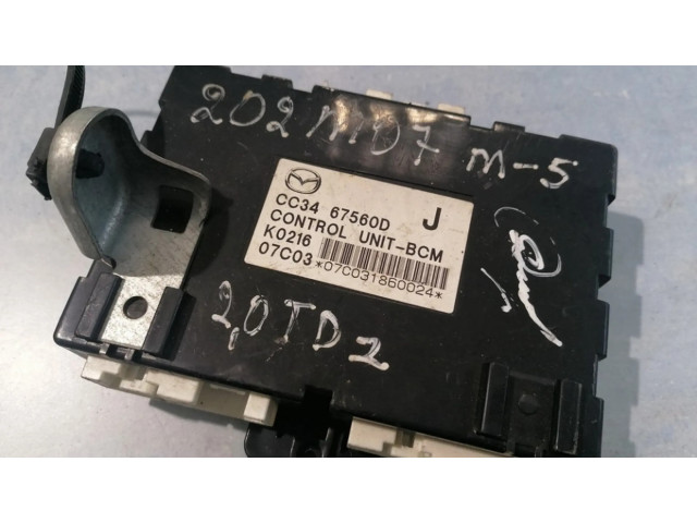 Блок комфорта CC3467560D, K021607C03   Mazda 5   