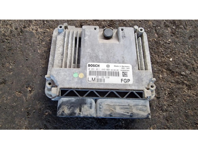 Блок управления двигателя 0281011449   Opel Vectra C