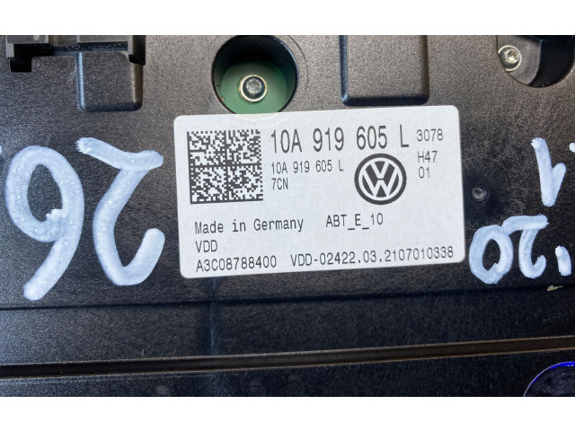 Блок управления климат-контролем 10A919605L   Volkswagen ID.3