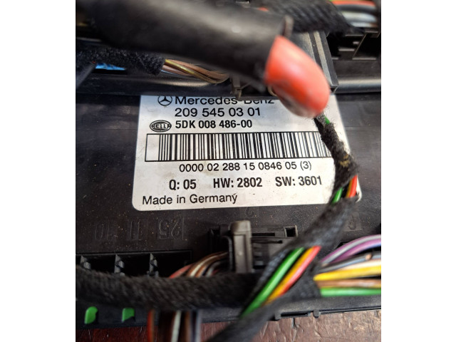 Блок предохранителей 2095450301, 5DK00848600   Mercedes-Benz CLK A209 C209