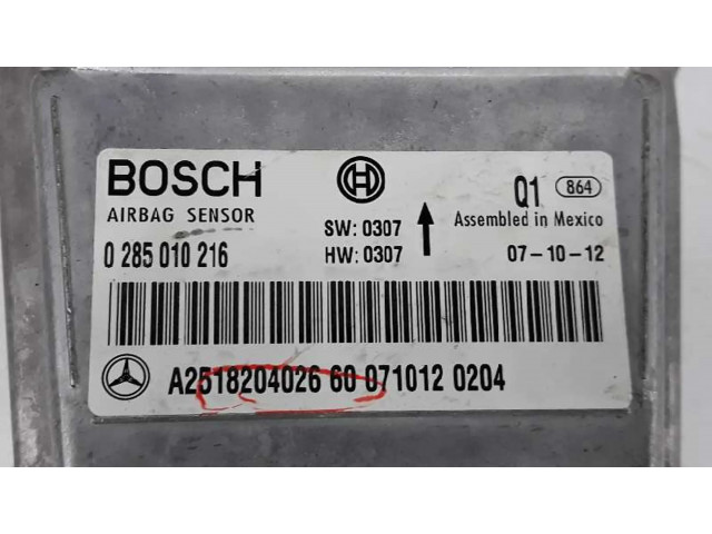 Блок подушек безопасности A2518204026, 1648205785   Mercedes-Benz R W251