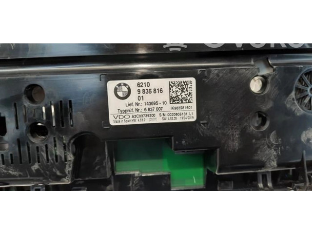 Přístrojová deska  BMW 2 F45 2019 62109835816  