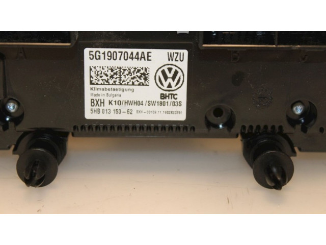 Блок управления климат-контролем 5G1907044AE, 5G1907044AE   Volkswagen Cross Touran II