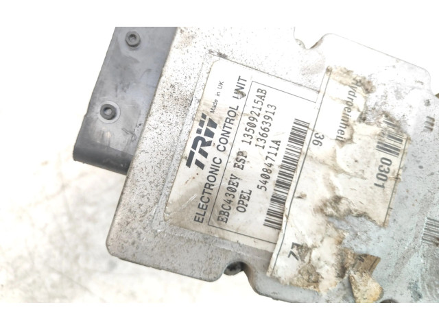 Jednotka ABS 13136694, 13663913   Opel Vectra C 2004