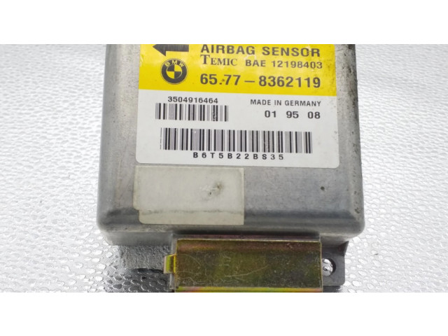 Блок подушек безопасности 65778362119, 3504916464   BMW 3 E36