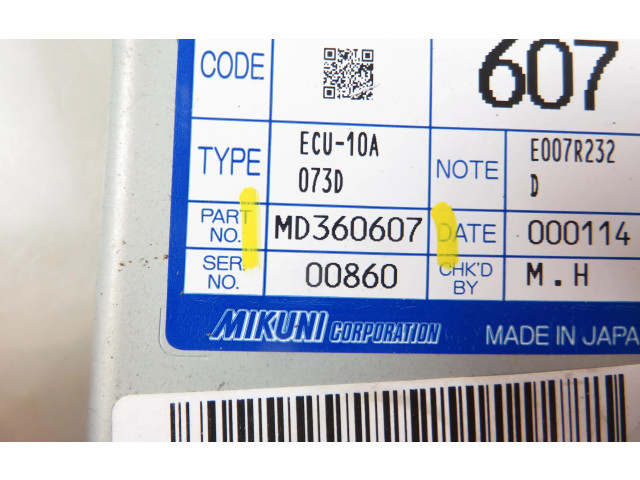 Блок управления впрыском MD360607, MD360607   Mitsubishi Pajero Pinin