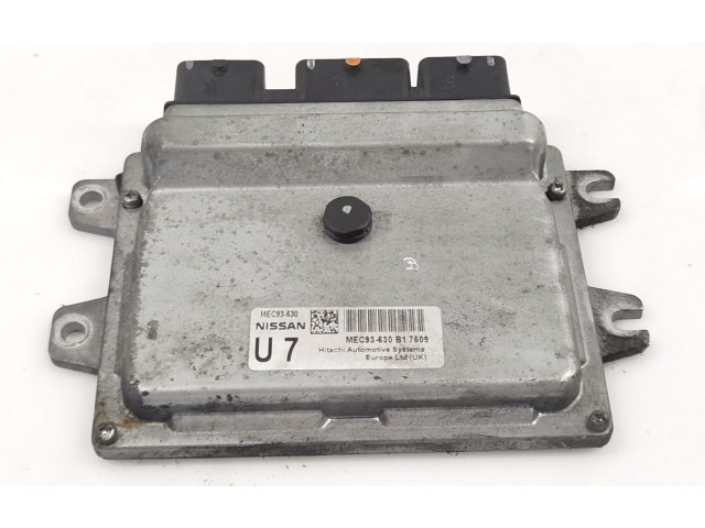 Řídící jednotka MEC93630B17609, MEC93630   Nissan Qashqai 2007