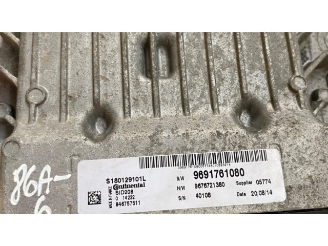 Řídící jednotka 9691761080, S180129101L   Citroen Jumper 2014