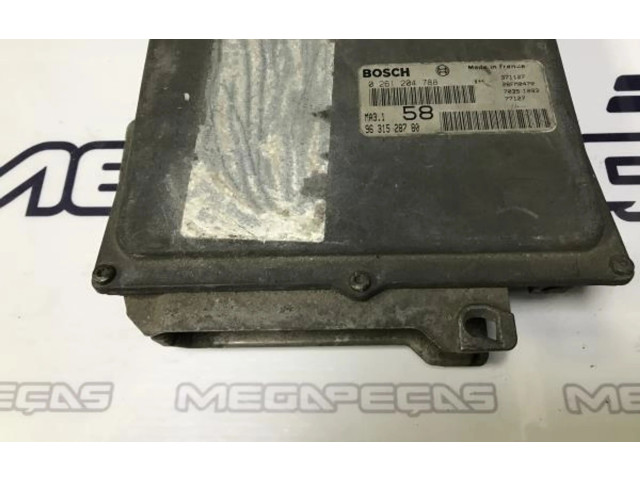 Řídící jednotka 9631528780, 0261204788   Peugeot 106 