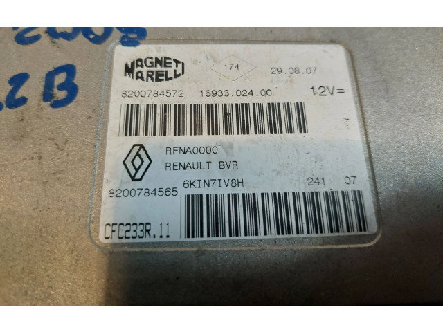 Блок управления коробкой передач 8200784572, 8200784565   Renault Clio III