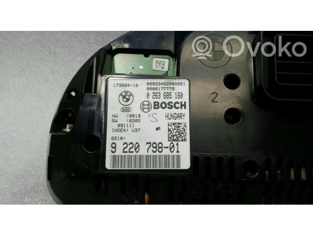 Панель приборов 9220798   BMW 7 F01 F02 F03 F04       