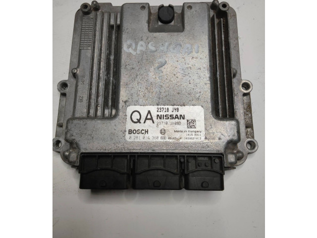 Řídící jednotka 23710JY08D, 23710JY0   Nissan Qashqai 2008