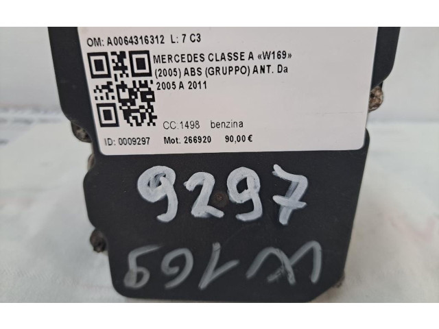 Jednotka ABS 0064316312, 266920   Mercedes-Benz A W169 2005