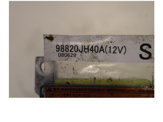 Блок подушек безопасности 98820JH40A12V, 080629   Nissan X-Trail T31