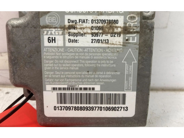 Блок подушек безопасности 01370978080, 01370978080   Citroen Jumper