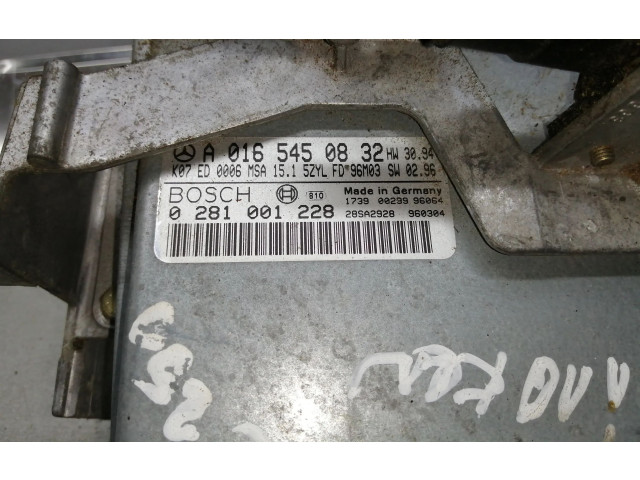 Řídící jednotka A0165450832, 0281001228   Mercedes-Benz C W202 1998
