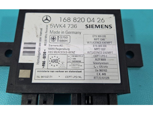 Řídící jednotka A1661402900, IMPRK1433677   Mercedes-Benz A W168 2000