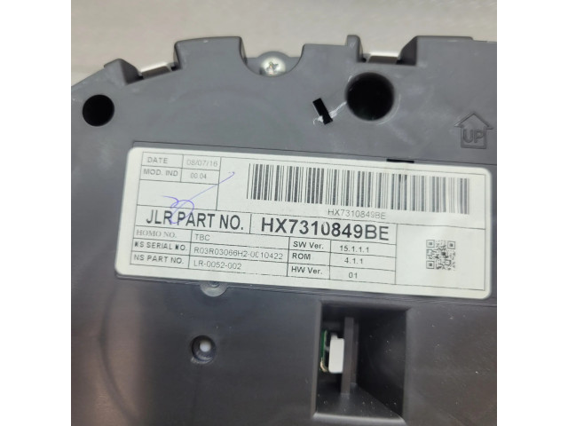 Панель приборов HX7310849BE   Jaguar XE       