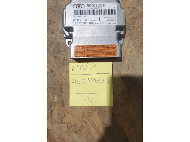 Блок подушек безопасности 4E0959655H, 4E0910655D   Audi A8 S8 D3 4E