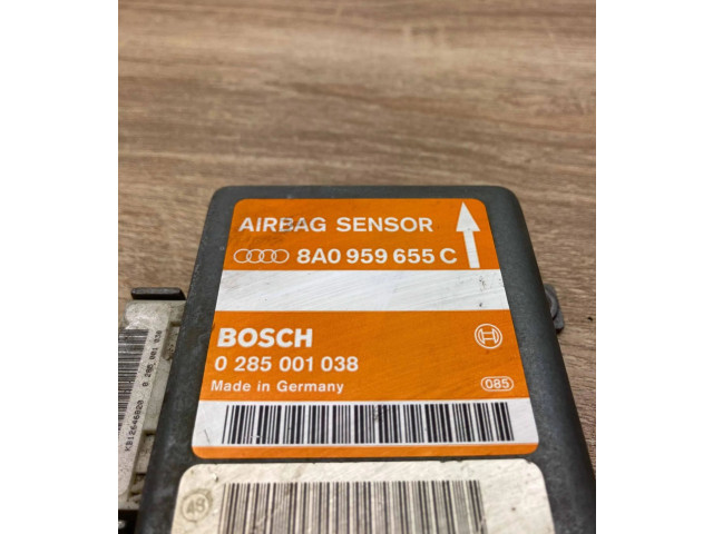 Блок подушек безопасности 8A0959655C, 0285001038   Audi A6 S6 C4 4A