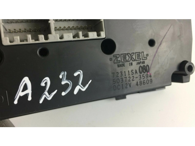 Блок управления климат-контролем 5037223594, A232   Subaru Forester SG
