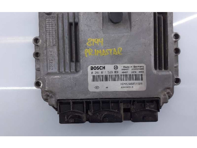 Řídící jednotka 0281011529, 4842718760085   Nissan Primastar 2004