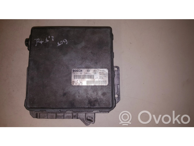 Блок управления двигателя 9615766180, 0281001212   Peugeot 605