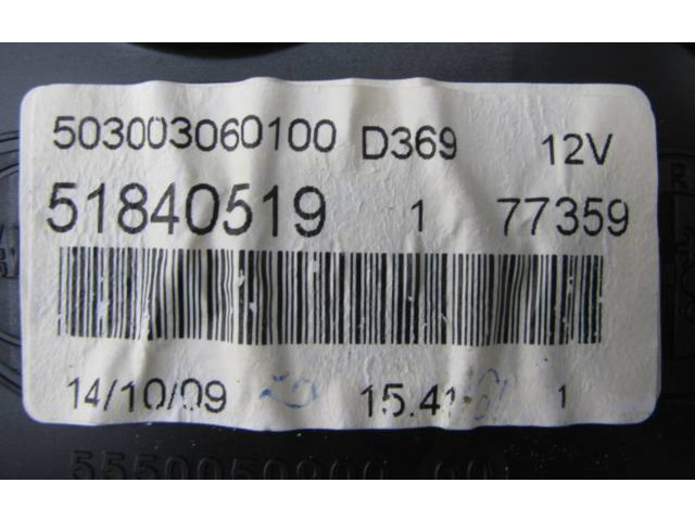 Панель приборов 51840519, 503003060100   Fiat Punto Evo       