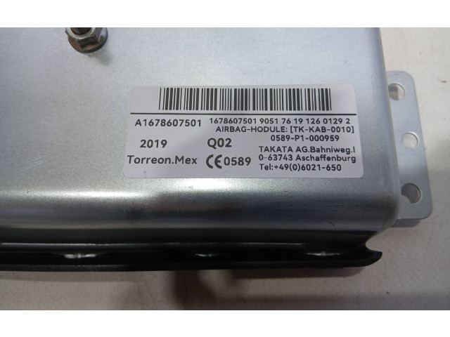 Подушка безопасности для колен A1678607501   Mercedes-Benz GLE W167