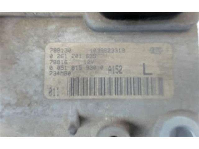 Řídící jednotka 78813020163500745, 0261201635   Fiat Bravo 2007