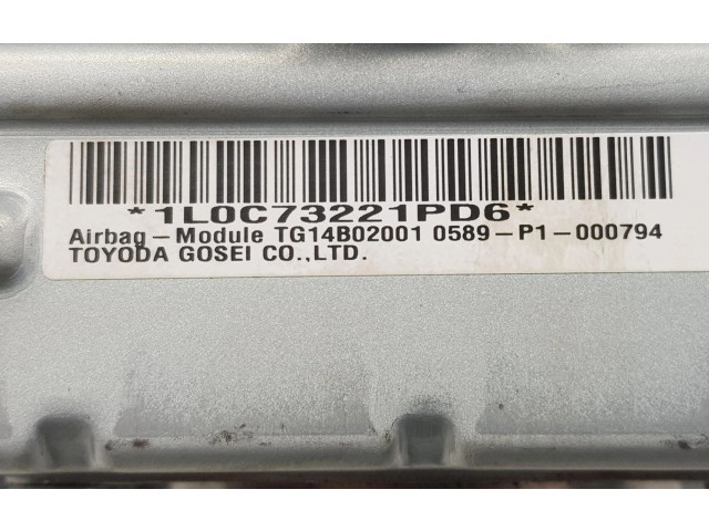 Подушка безопасности пассажира 739600K050, 739600K050   Toyota Hilux (AN120, AN130)