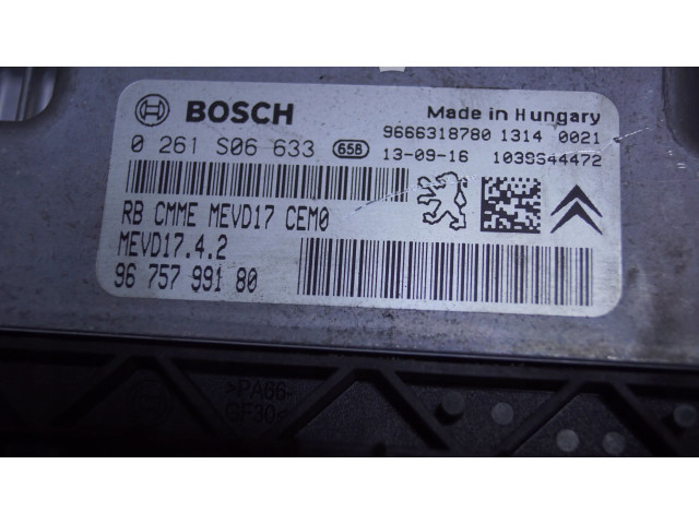 Блок управления двигателя 9675799180   Peugeot RCZ