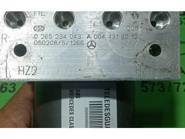 Jednotka ABS 0265234043   Mercedes-Benz  W169 2005